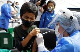 Imagen de referencia. Vacunarán casa por casa a niños contra el sarampión, rubeóla y polio.