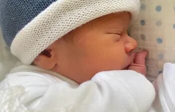 ¡Pura ternura! El recién nacido Ernest George Ronnie Brooksbank. (Instagram/Princess Eugenie)