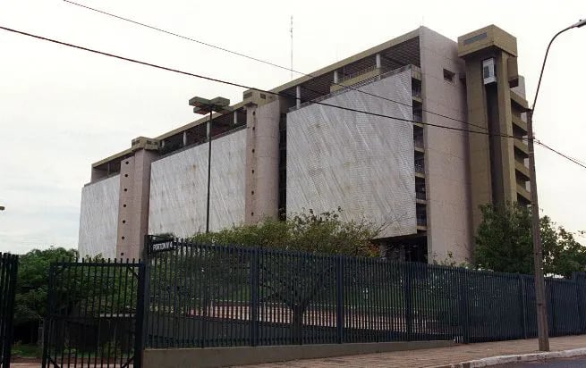 La sede del Banco Central del Paraguay, en Asunción.