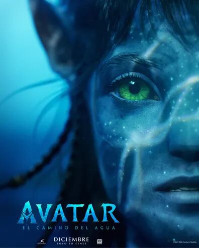 Avatar el camino del agua película