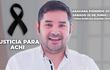 Piden justicia para Alcides Ortega, asesinado el pasado 17 de junio en Capiatá