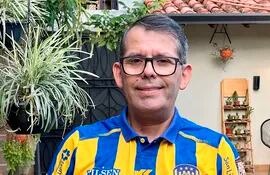 Blas Ignacio Cano Marín (50), nuevo integrante de la comisión directiva del Sportivo Luqueño.