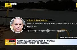 Crimen de Marcelo Pecci: autoridades policiales y fiscales desmienten versión de Colombia