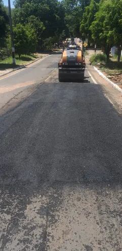 Comienzan las reparaciones de los caminos que llevan a Caacupé