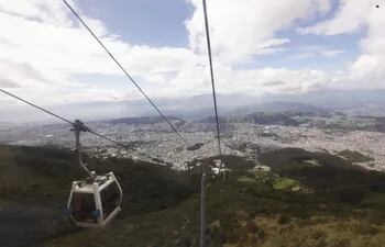 Teleférico de Quito, Ecuador. EFE/ Bienvenido Velasco