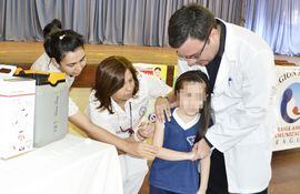 Autoridades sanitarias intensificarán las vacunaciones contra el sarampión en Ypacaraí.