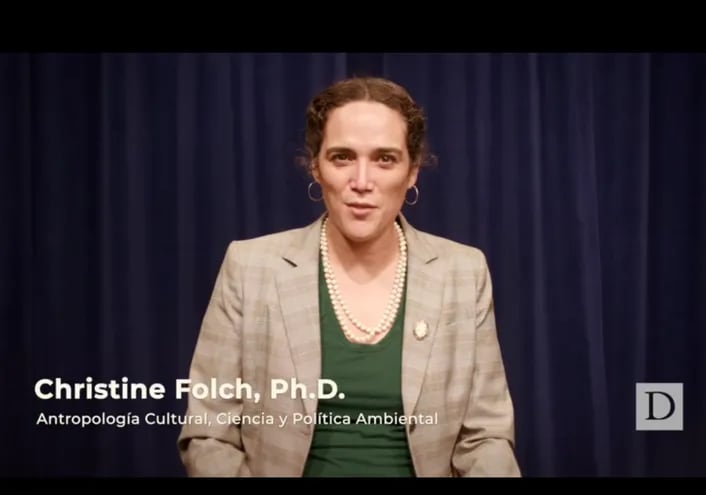 La investigadora norteamericana Christine Folch.