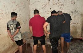 Cuatro detenidos en Quiindy por presunta comercialización de drogas