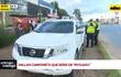 La camioneta que fue sustraida del estacionamiento de un edificio del barrio Las Mercedes y que fue recuperada en Mariano Roque Alonso-