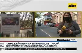 Reportan menor saturación de camas de terapia en el Hospital de Itauguá
