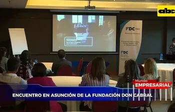 La Fundación Don Cabral realizó un encuentro en Asunción