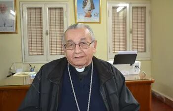 Monseñor Mario Melanio Medina, obispo emérito de San Juan Bautista, Misiones.