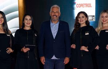 El presidente de Copetrol, Juan José Zapag, estuvo en la presentación del nuevo Diesel Elite S10 Aditivación Premium.