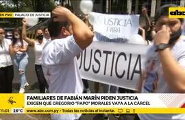Familiares y amigos de Robert Marín piden que "Papo" vaya a la cárcel