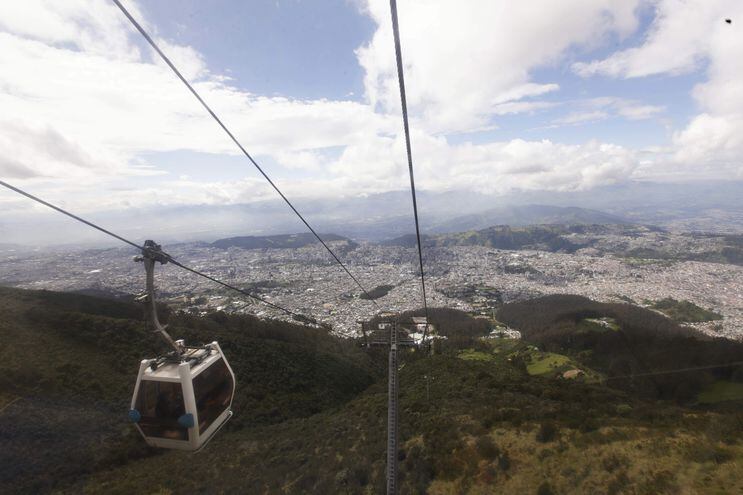 Teleférico de Quito, Ecuador. EFE/ Bienvenido Velasco