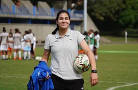 Yanina Servín. jugadora paraguaya.