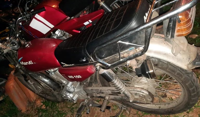 Roban una motocicleta en Villa Elisa y el presunto ladrón se accidenta en Capiatá.