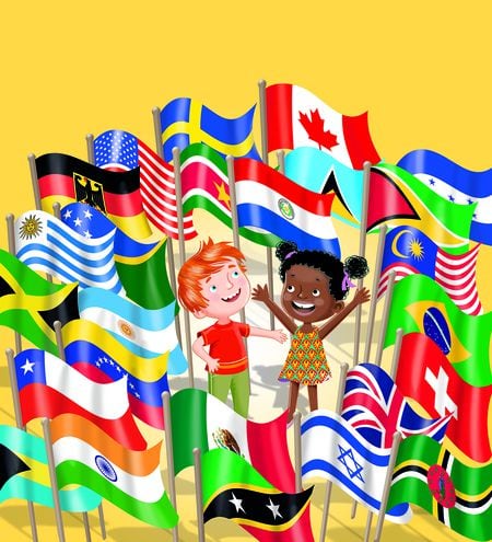 Dia De Las Naciones Unidas Escolar Abc Color