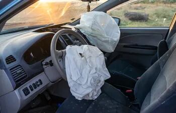 Fotografía de referencia: airbags del conductor y pasajero.