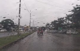 La Dirección de Meteorología anuncia lluvias dispersas para el Este del país.