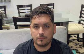 Walter José Galindo Domínguez, presunto capo narco preso.