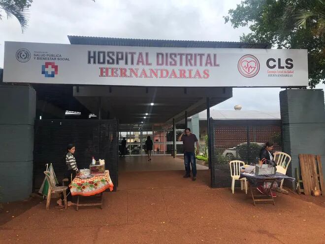 El fallecimiento de la bebé se registró anoche en el Hospital Distrital de Hernandarias.