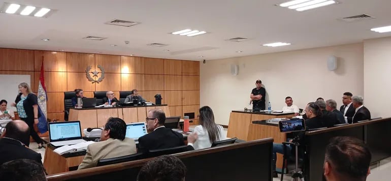 El juicio oral y público se desarrolla en el Poder Judicial de Ciudad del Este.