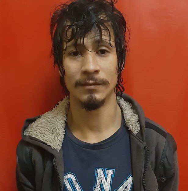 Alfredo Gabriel Medina Larroza, detenido.
