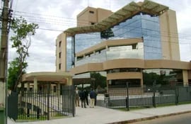 Sede del Registro Civil en Asunción.