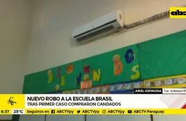Nuevo robo a la escuela Brasil
