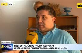 Intendente de Fernando de la Mora se deslinda de responsabilidades por facturas falsas