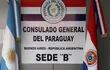 Consulado de Paraguay en Buenos Aires, Argentina.