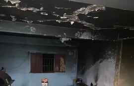La vivienda del agente penitenciario fue atacada esta madrugada en Ciudad del Este.