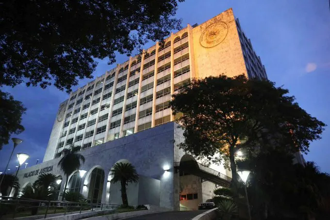 Palacio de Justicia, sede del Poder Judicial.