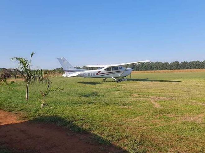 Avioneta robada en Alto Paraná.