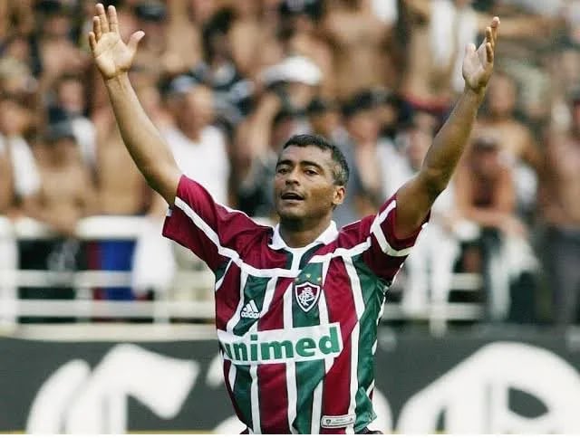 Romario, cuando jugaba en Fluminense.
