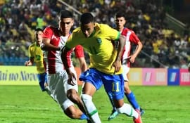 Paraguay cayó 5-2 ante Brasil, en la Sub 20.