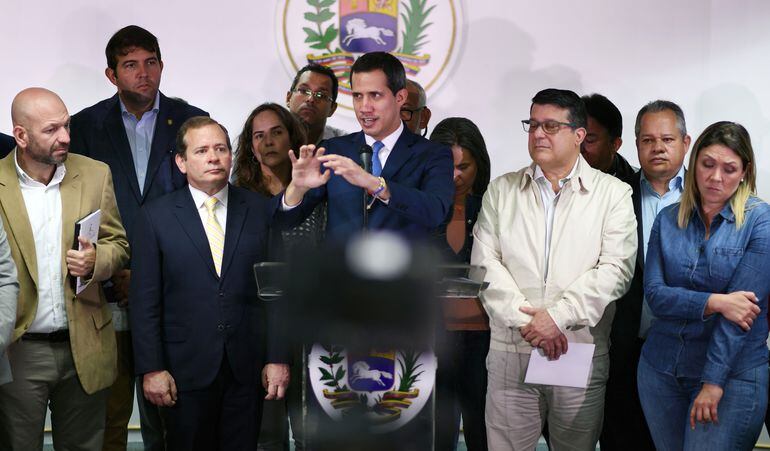 La dualidad de poderes mantiene a Venezuela sumida en gran  incertidumbre. Juan Guaidó sigue liderando a la oposición.