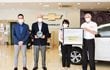 Nuevamente De La Sobera fue elegida como la mejor concesionaria de Chevrolet en nuestro país. Atilio Gagliardone, presidente de la empresa, recibió el premio.