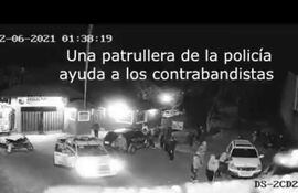 Protección policial y militar a contrabandistas en Itá Enramada.