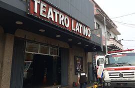 Incendio Teatro latino