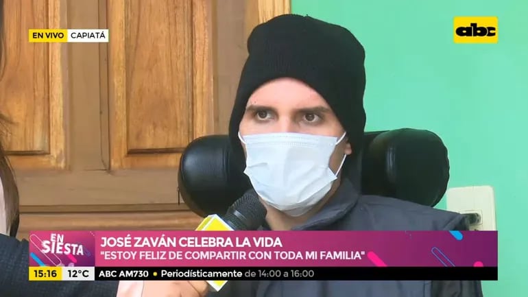 José Zaván conversó en la tarde este martes con ABC TV.