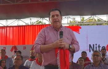 Horacio Manuel Cartes Jara, expresidente de la República que pretende tener los fueros de senador de la Nación, por medio de una acción de inconstitucionalidad que había promovido en el 2018.