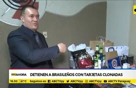 Detienen a brasileños con tarjetas clonadas