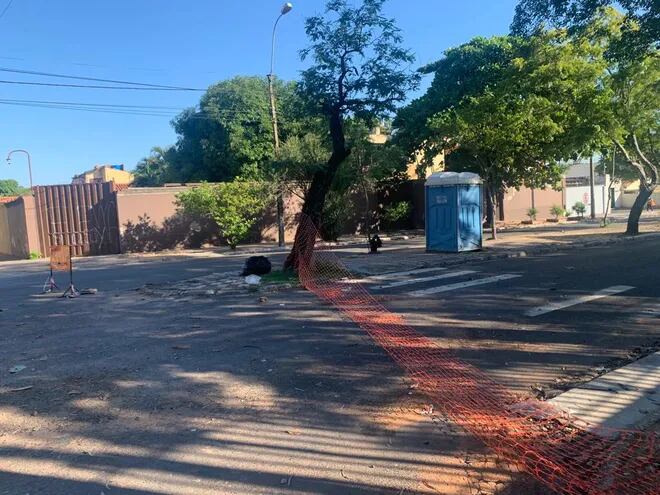 La pobre señalización de las obras, sobre la avenida Carlos Antonio López, en Asunción, fue motivo de crítica por parte del concejal Pablo Callizo.