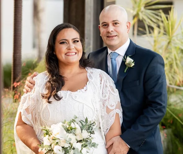 Sandra Soljancic y Mauricio Tami se casaron.