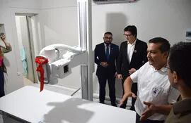 El Hospital Distrital de Santa Rita recibió la donación de una moderna máquina de Rayo X.