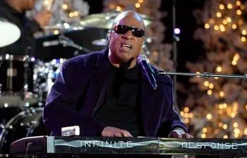 Stevie Wonder durante un concierto en diciembre de 2013.