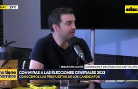 #EleccionesxABC: Las propuestas de Sebastián García