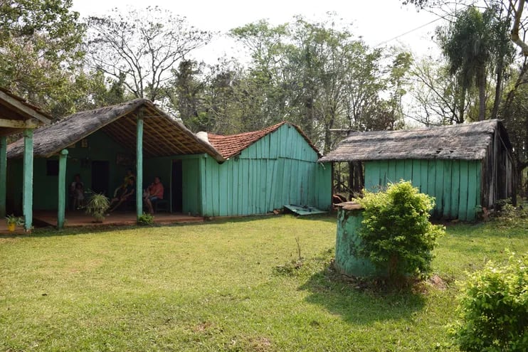 La casa de la familia Espinoza Cabrera en Takuaremboy